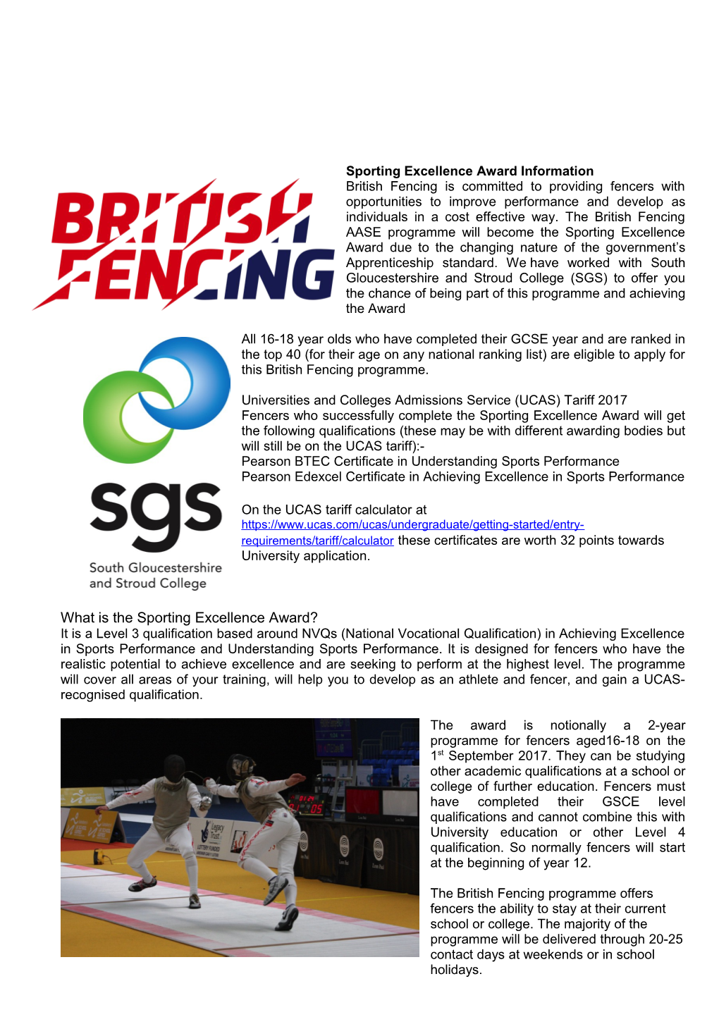 British Fencing - AASE