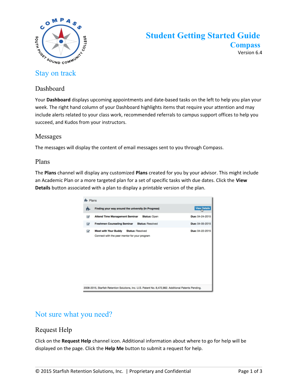 Student Getting Started Guide for Compass