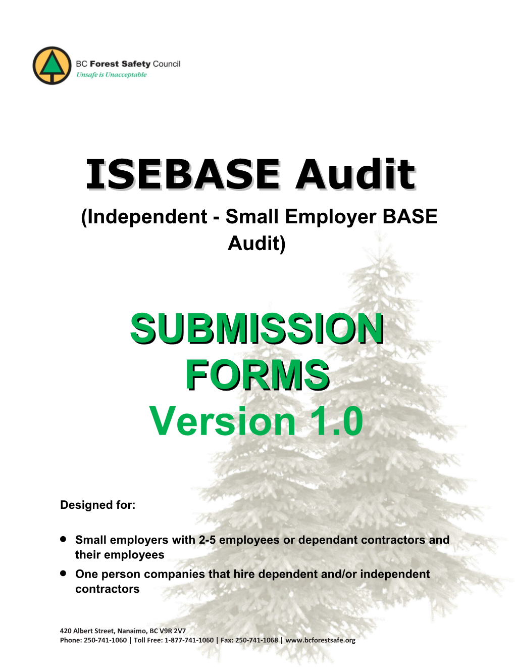 Independent - Small Employer BASE Audit