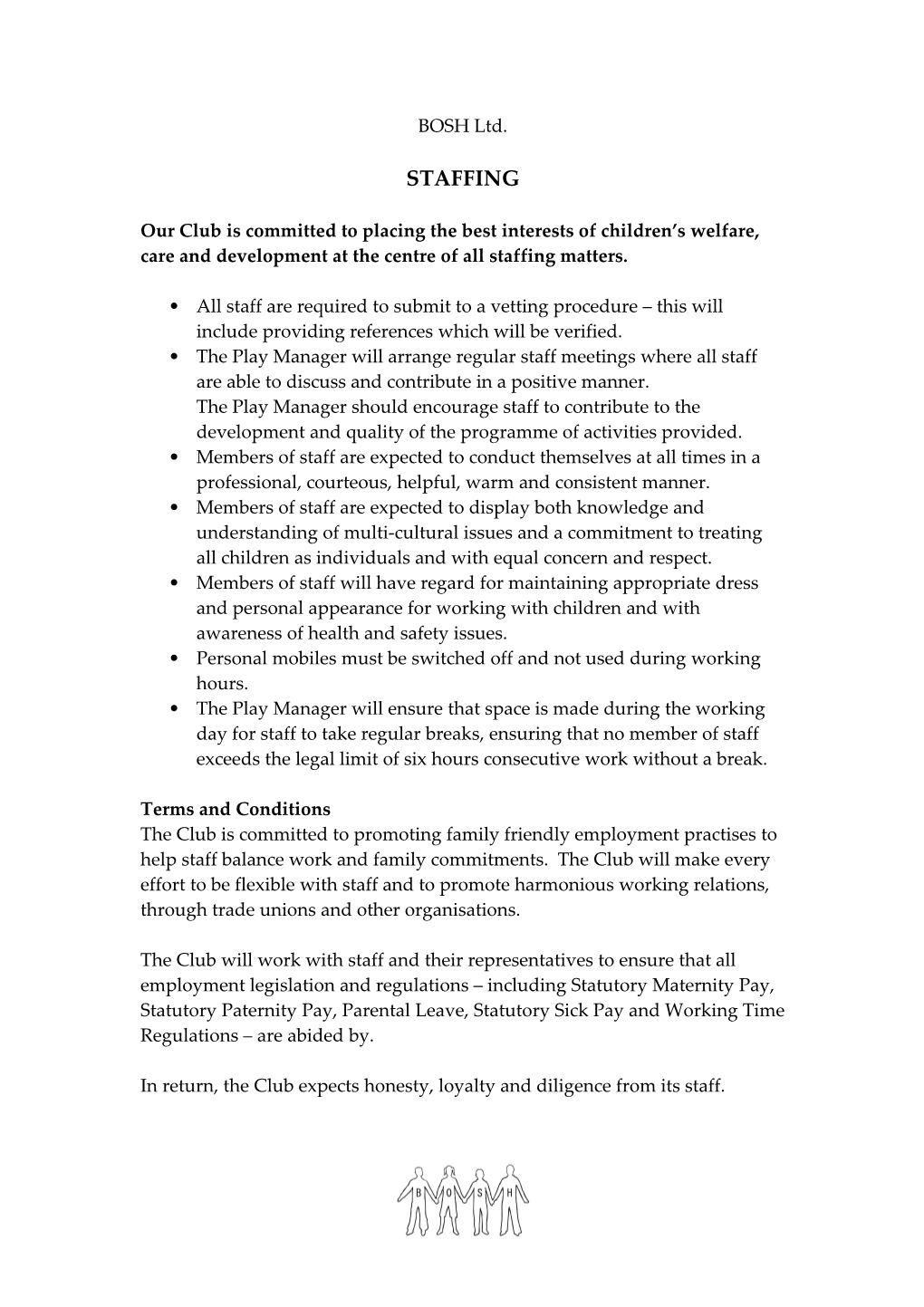 Our Club Is Committed to Placing the Best Interests of Children S Welfare