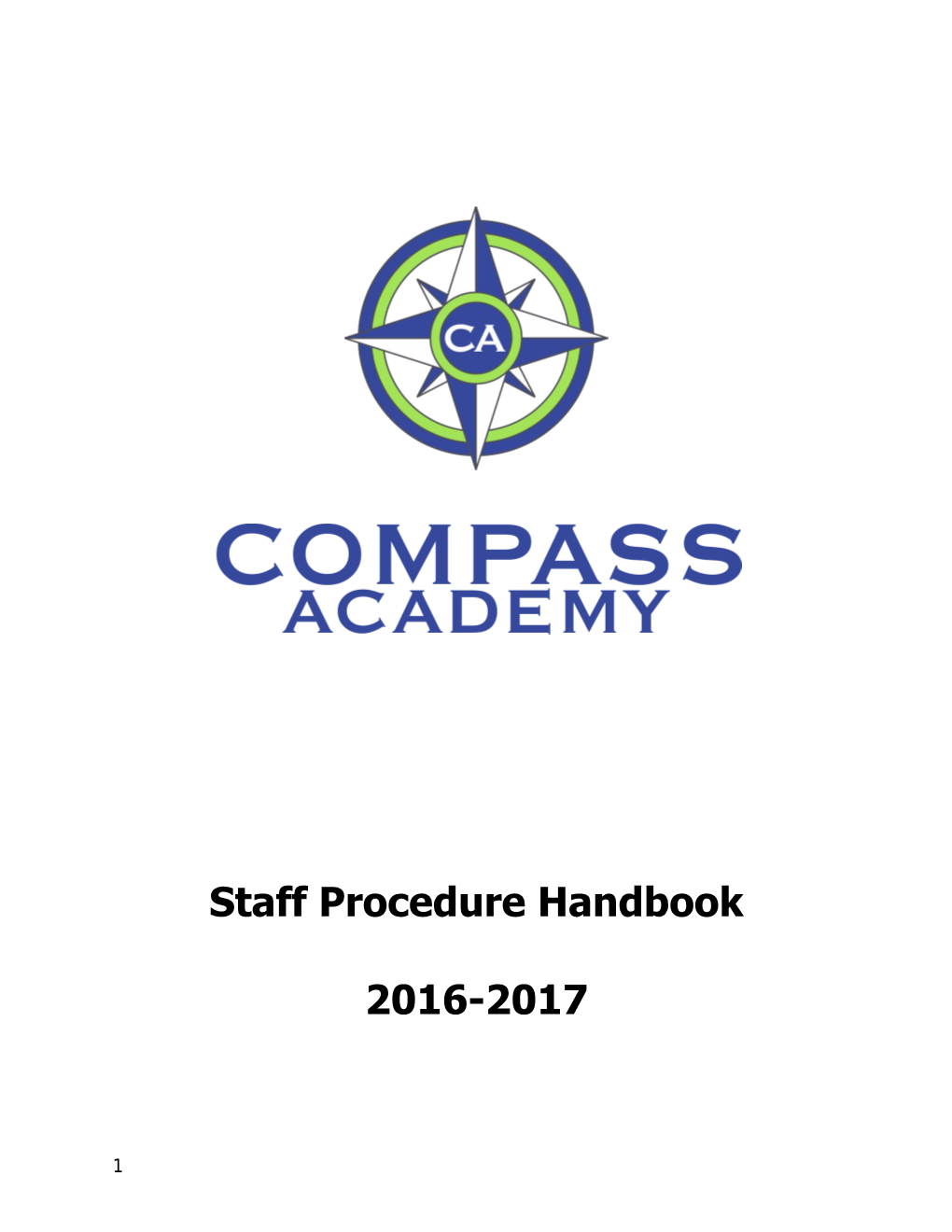 Staff Procedure Handbook
