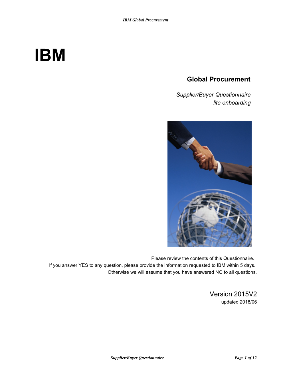 IBM Global Procurement