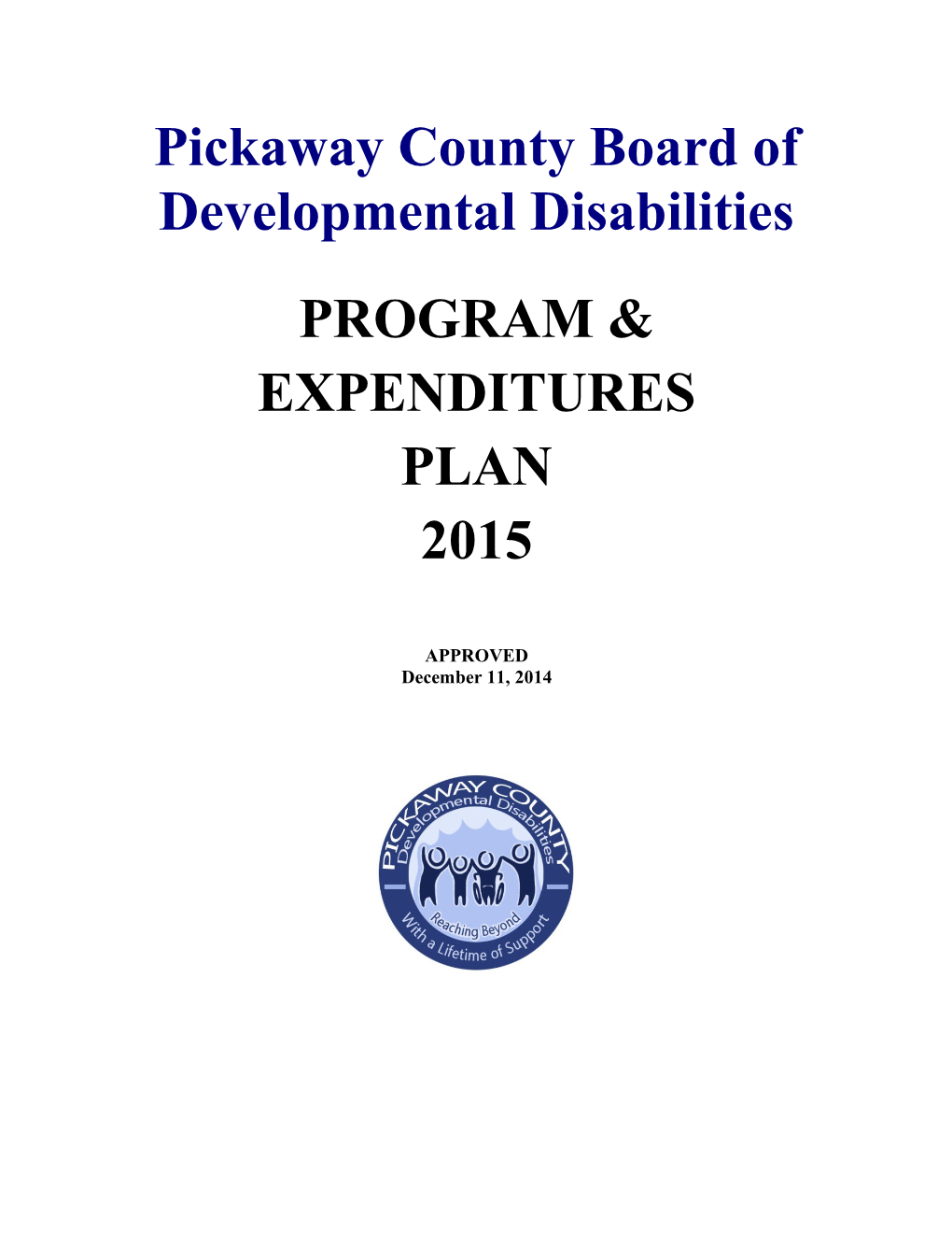 Pickaway County Board of Developmental Disabilities