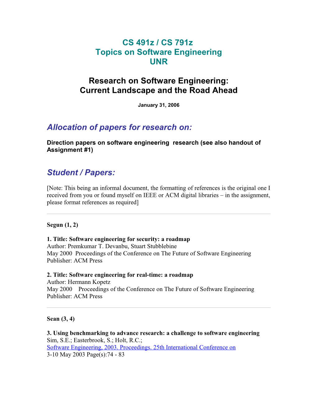 Research on Software Engineering: Current Landscape and the Road Ahead