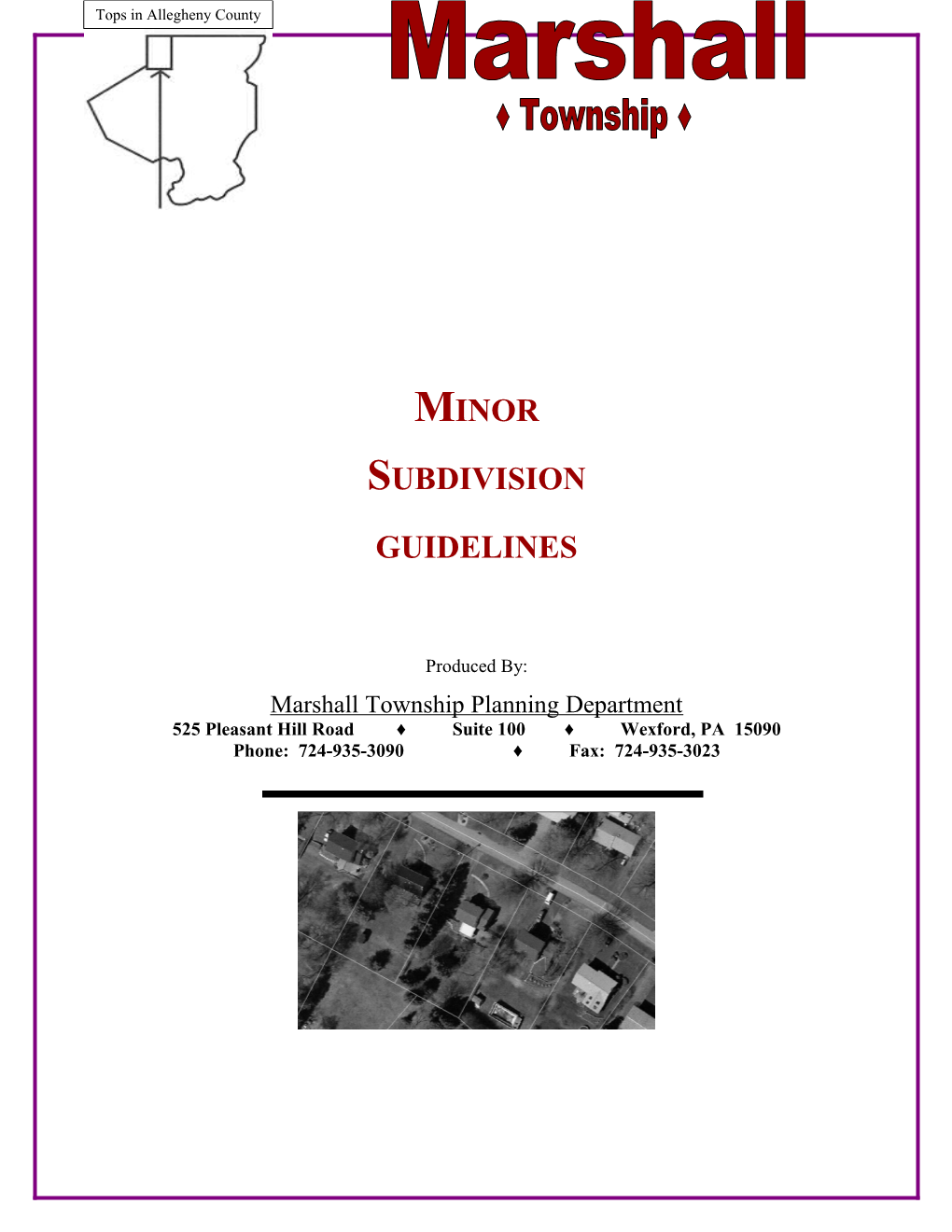 Subdivision Process Guide