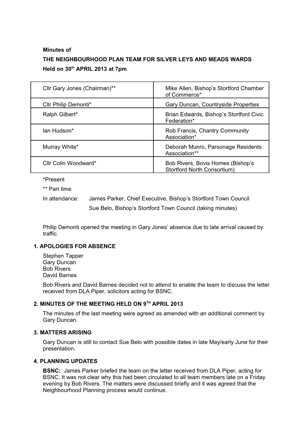 Theneighbourhood PLANTEAMFOR SILVER LEYS and MEADS WARDS