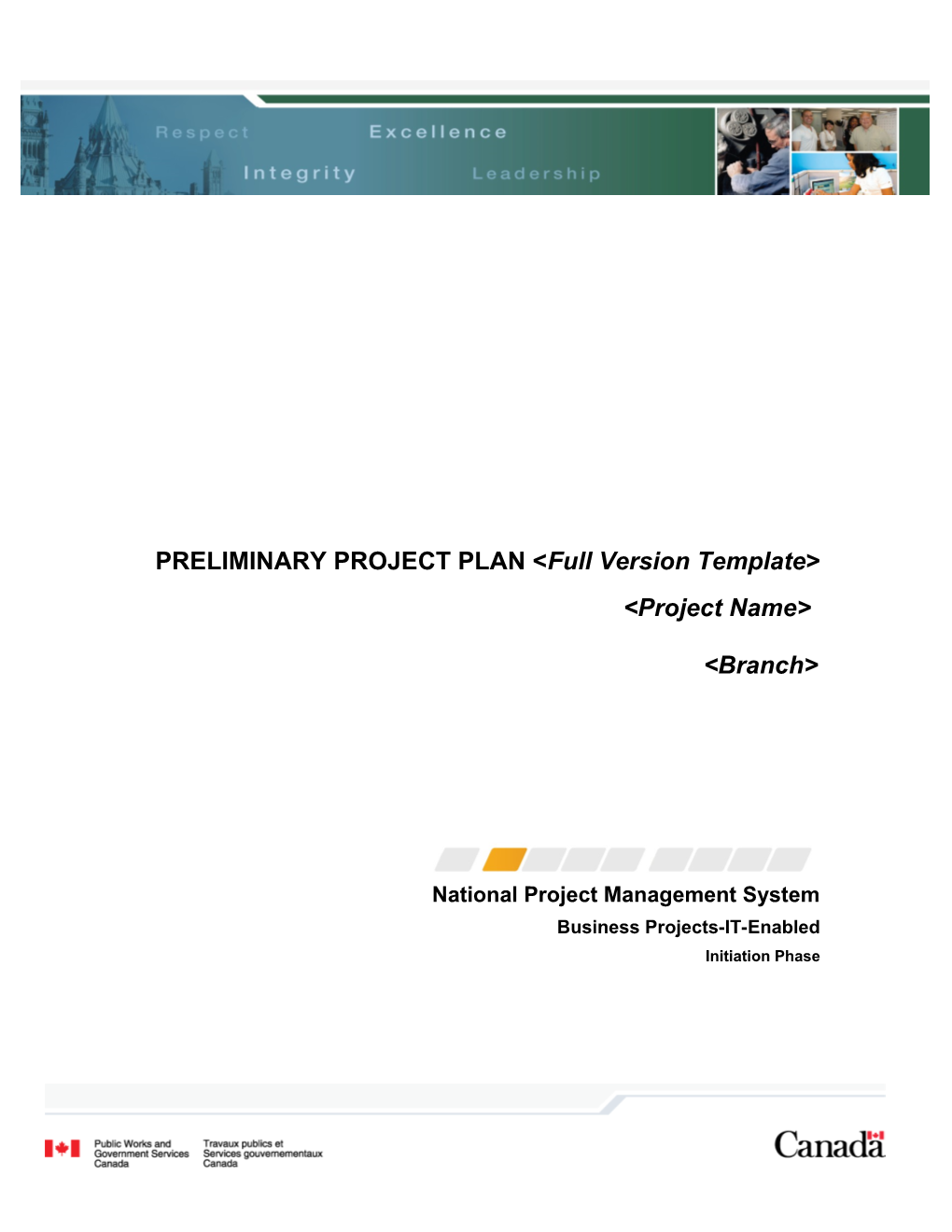PRELIMINARYPROJECT Planfull Version Template