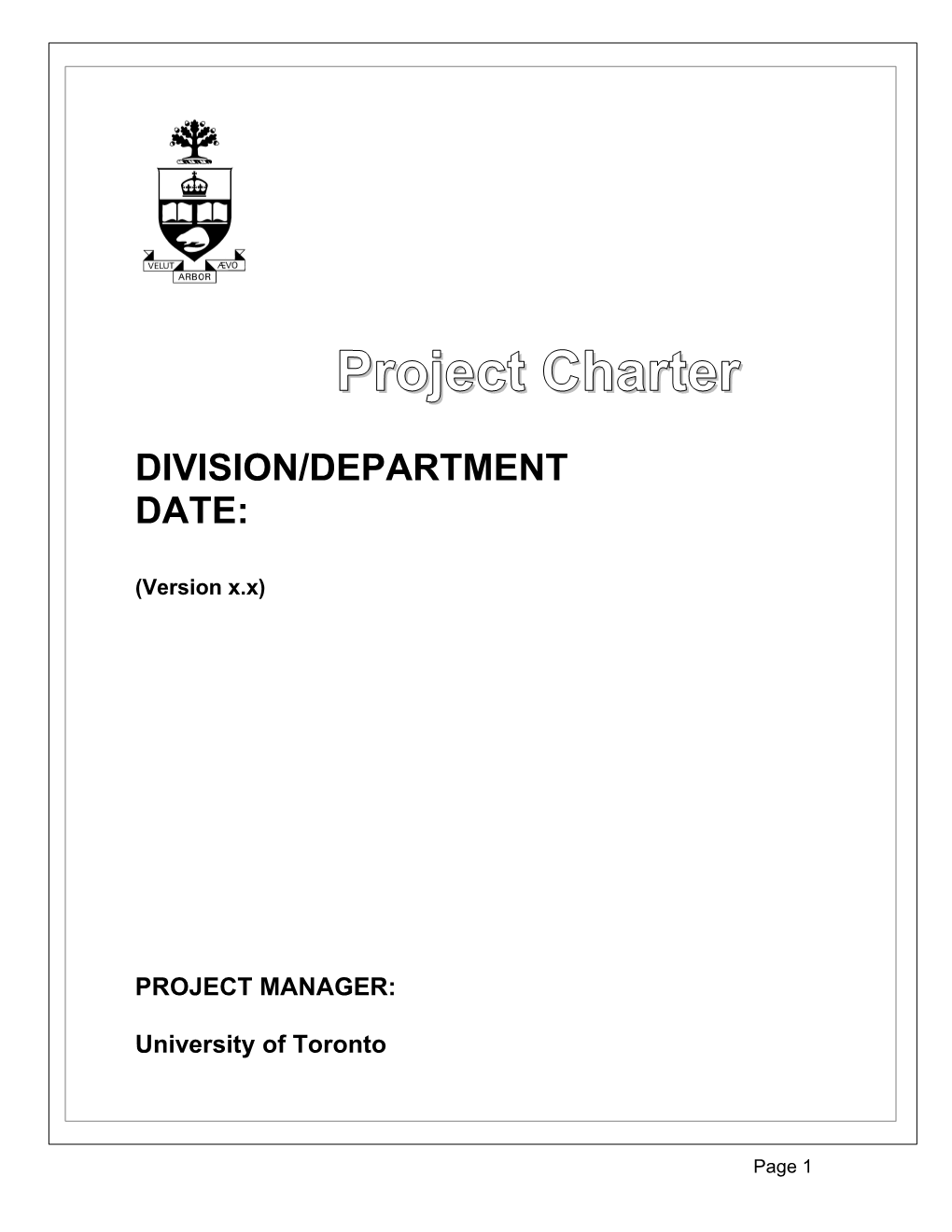 Division/Department