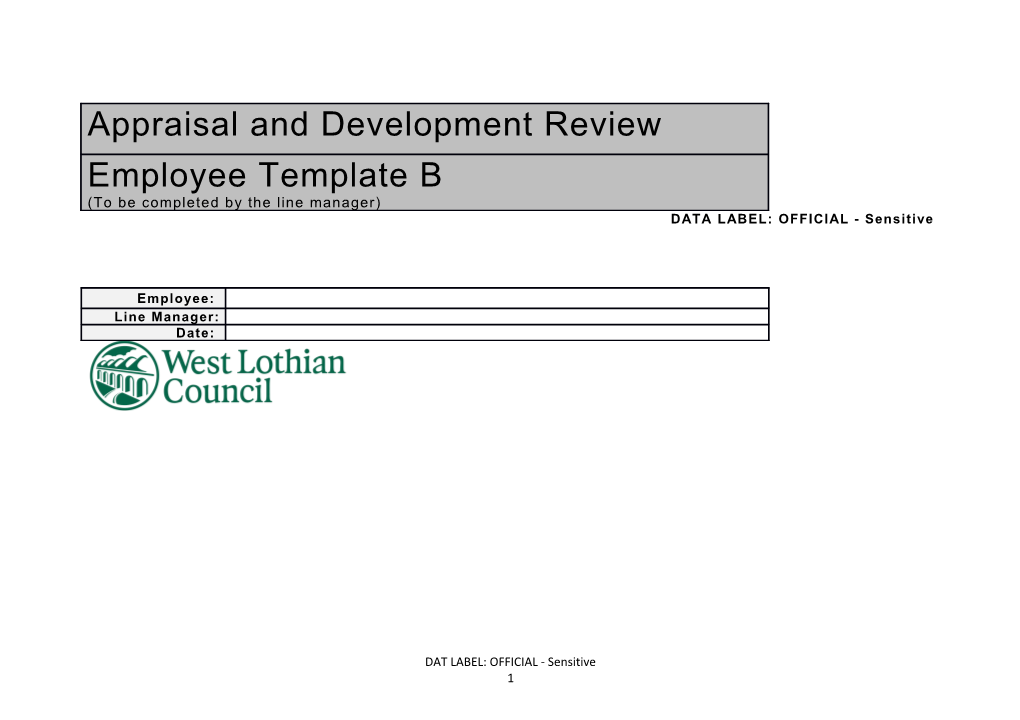 Appraisal and Development Review