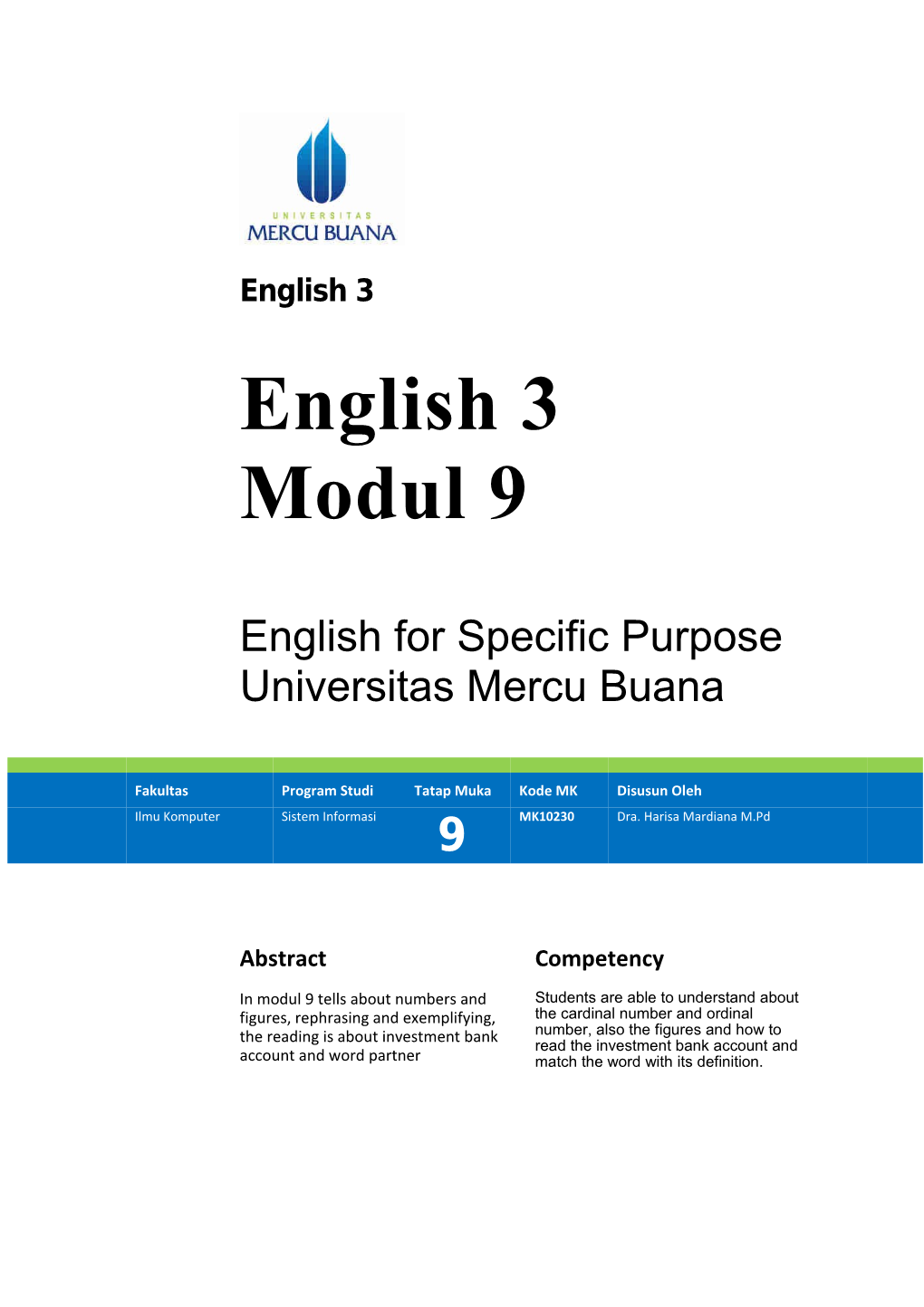 Modul Standardize