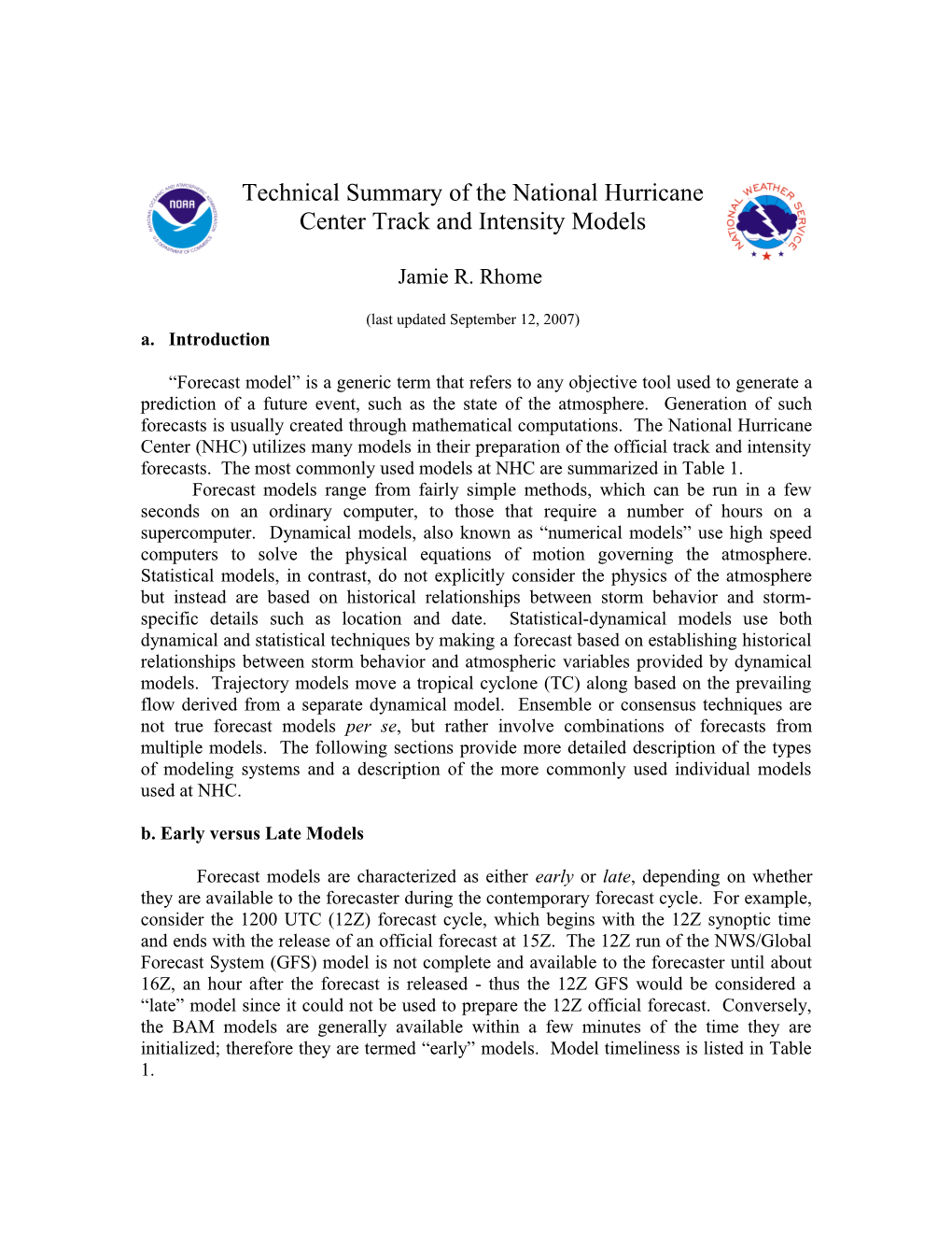 2004 National Hurricane Center Forecast Verification Report