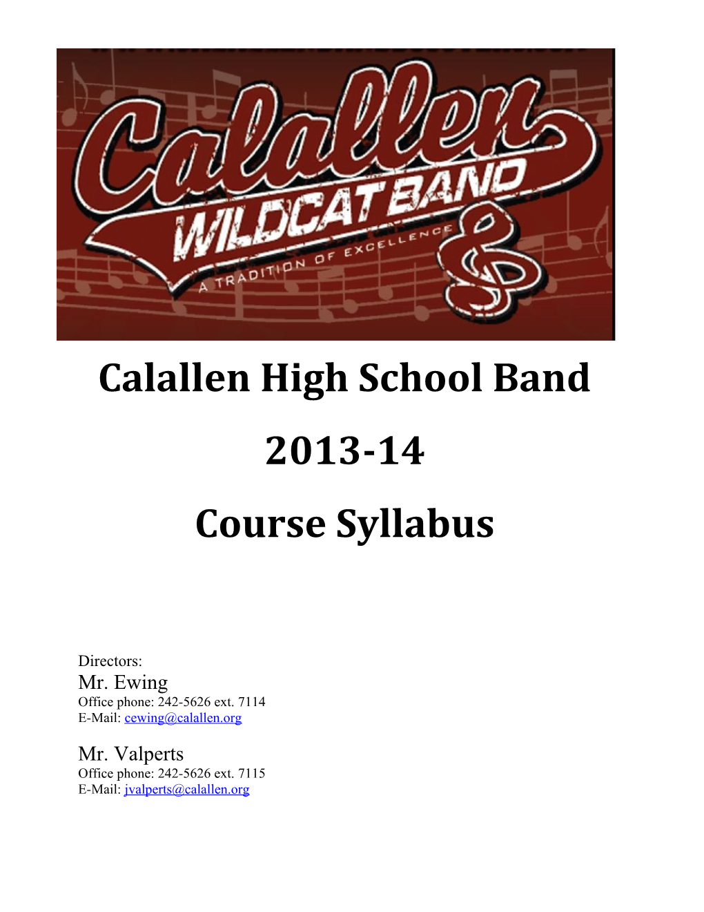Calallen High School Band