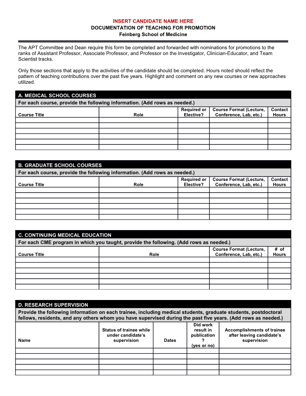 Insert Candidate Name Here - Page 1 of 2