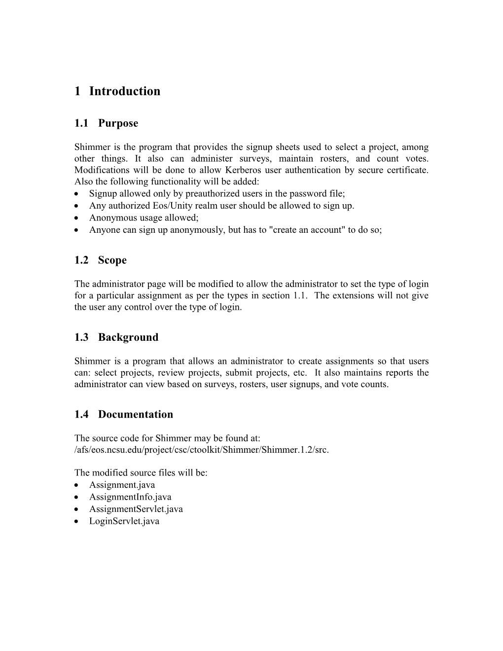 Requirements Book Template