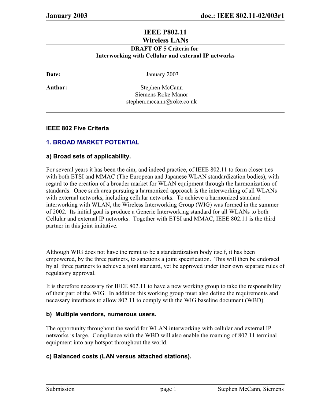 Radio Measurement Interworking with Cellular and External IP Networks