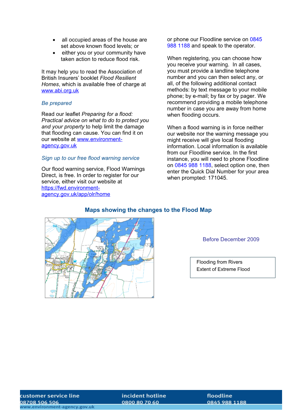 Important Information About Flooding in Your Area