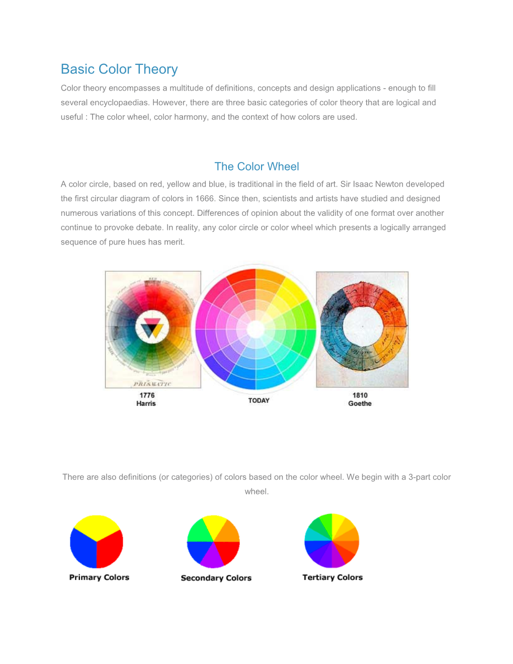 Basic Color Theory