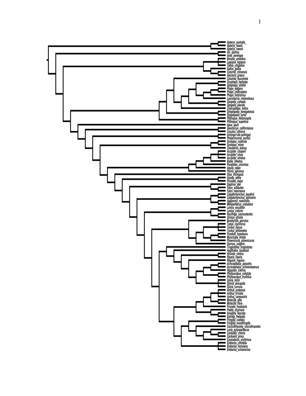 Legend for Electronic Appendix 1