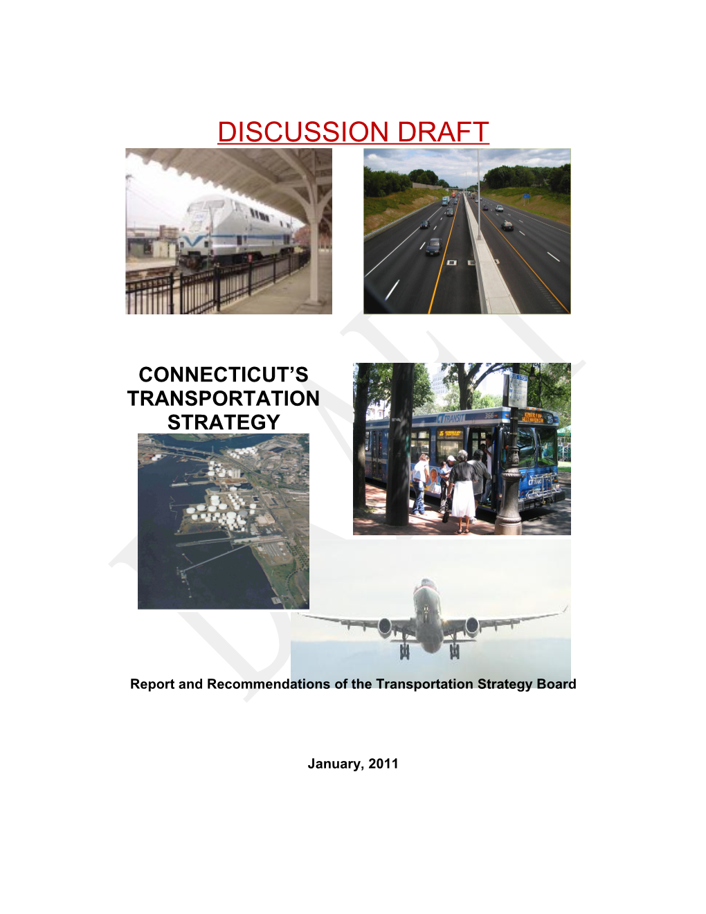 Report and Recommendations of the Transportation Strategy Board