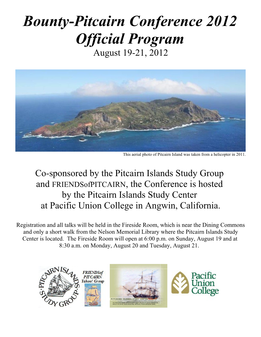 Bounty-Pitcairn Conference 2012