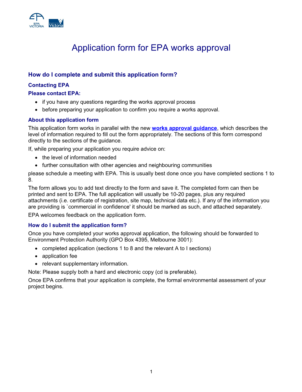 PART 2 Summary of Environmental Impacts