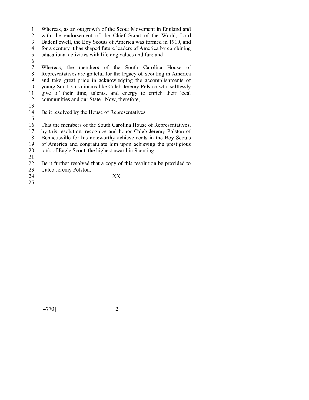 2017-2018 Bill 4770 Text of Previous Version (Jan. 31, 2018) - South Carolina Legislature Online