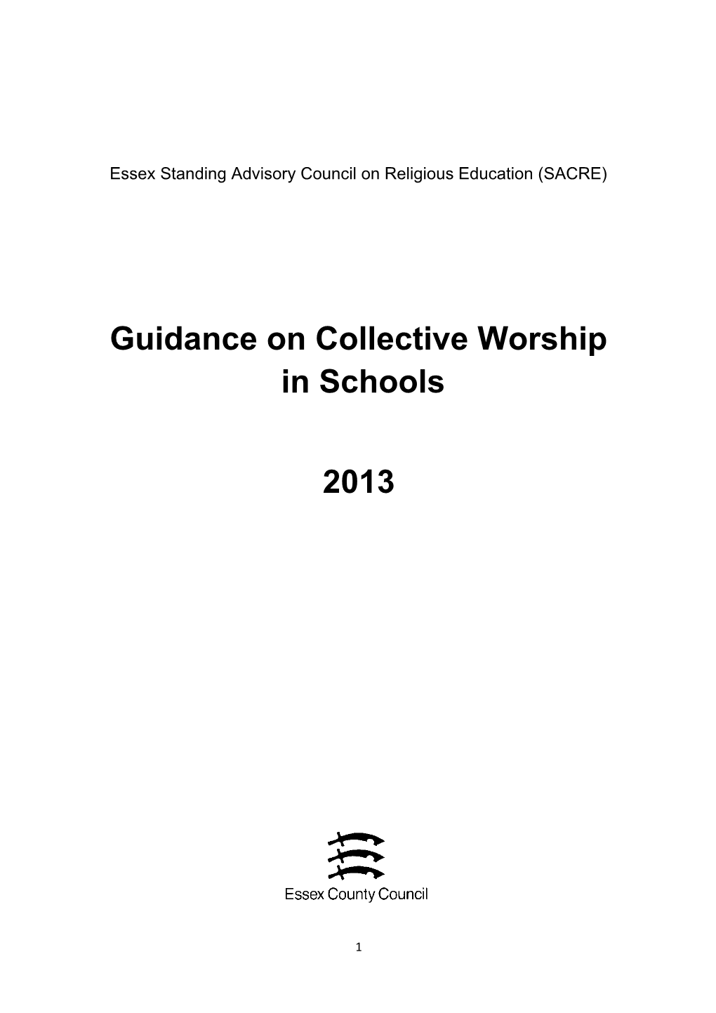 Essexstanding Advisory Council on Religious Education (SACRE)