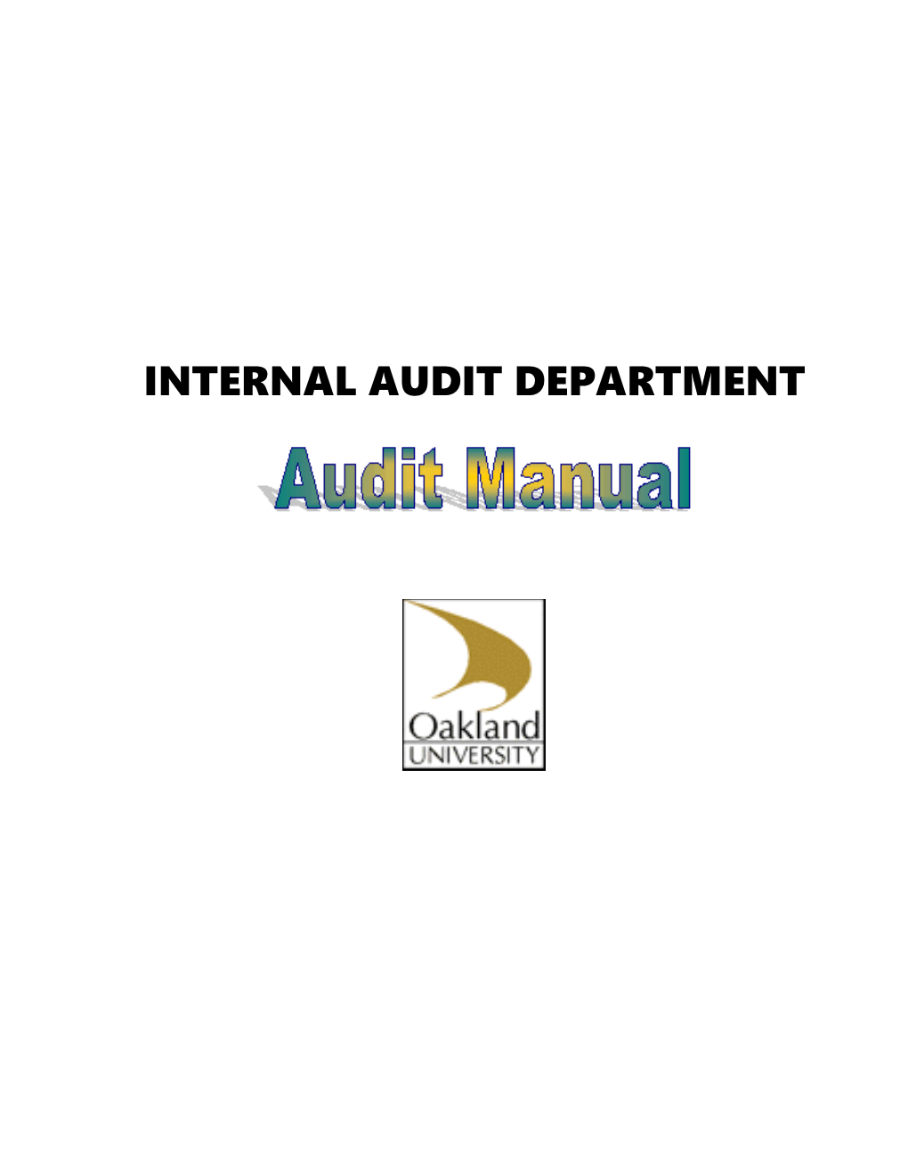 Internal Audit Department