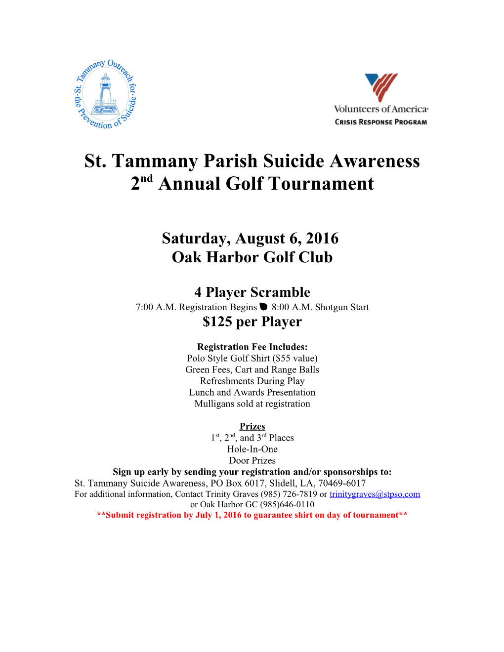 St. Tammany Parish Suicide Awareness