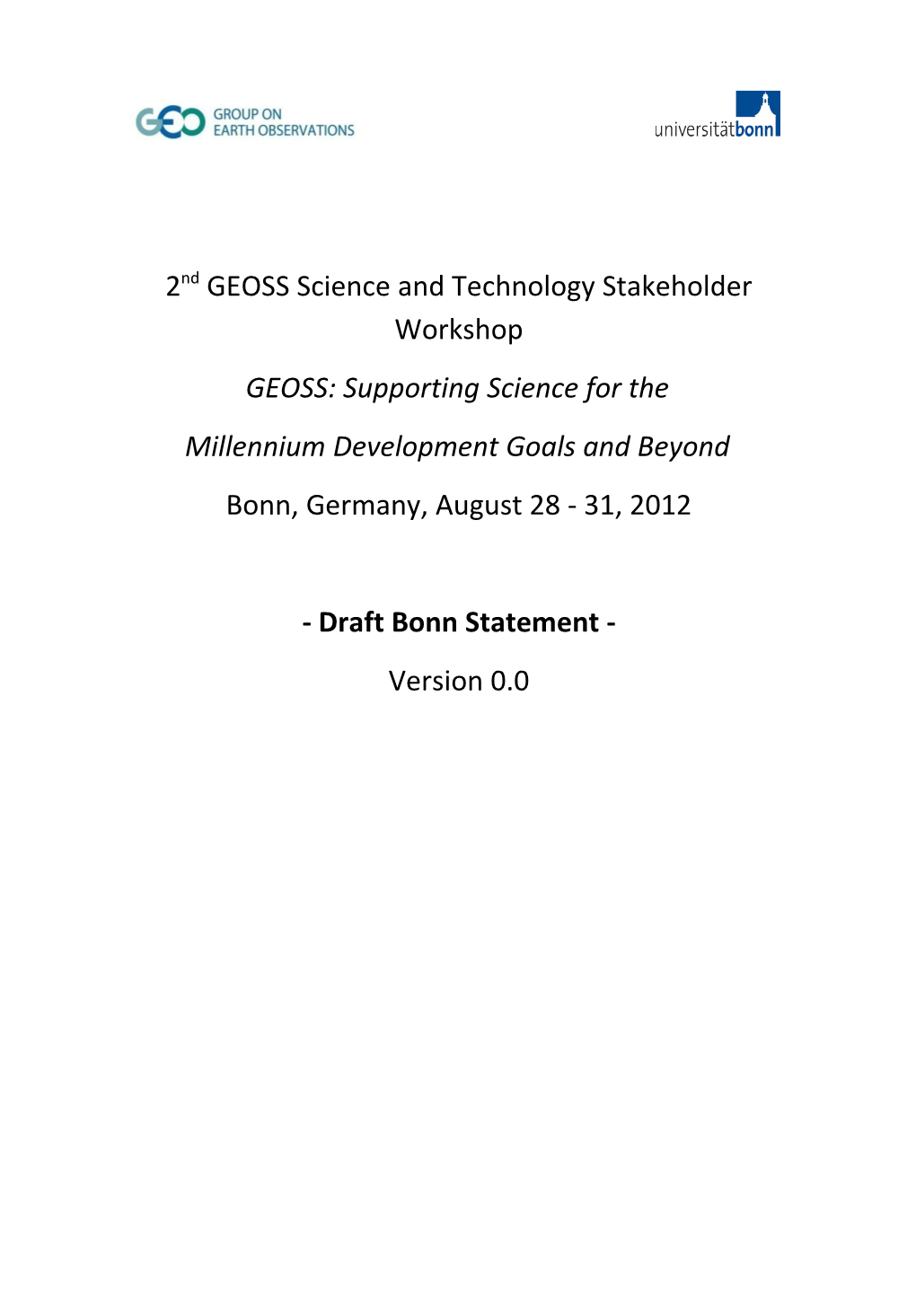 GEOSS:Supportingscienceforthe