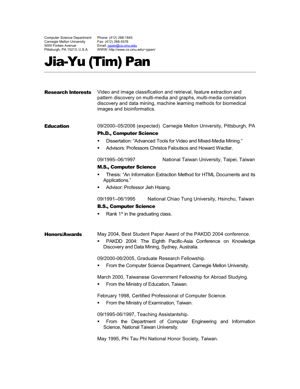 Dissertation: Advanced Tools for Video and Mixed-Media Mining