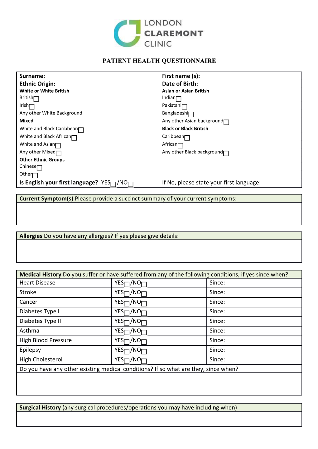 Do You Drink Alcohol?YES/Noif YES, Check the Following