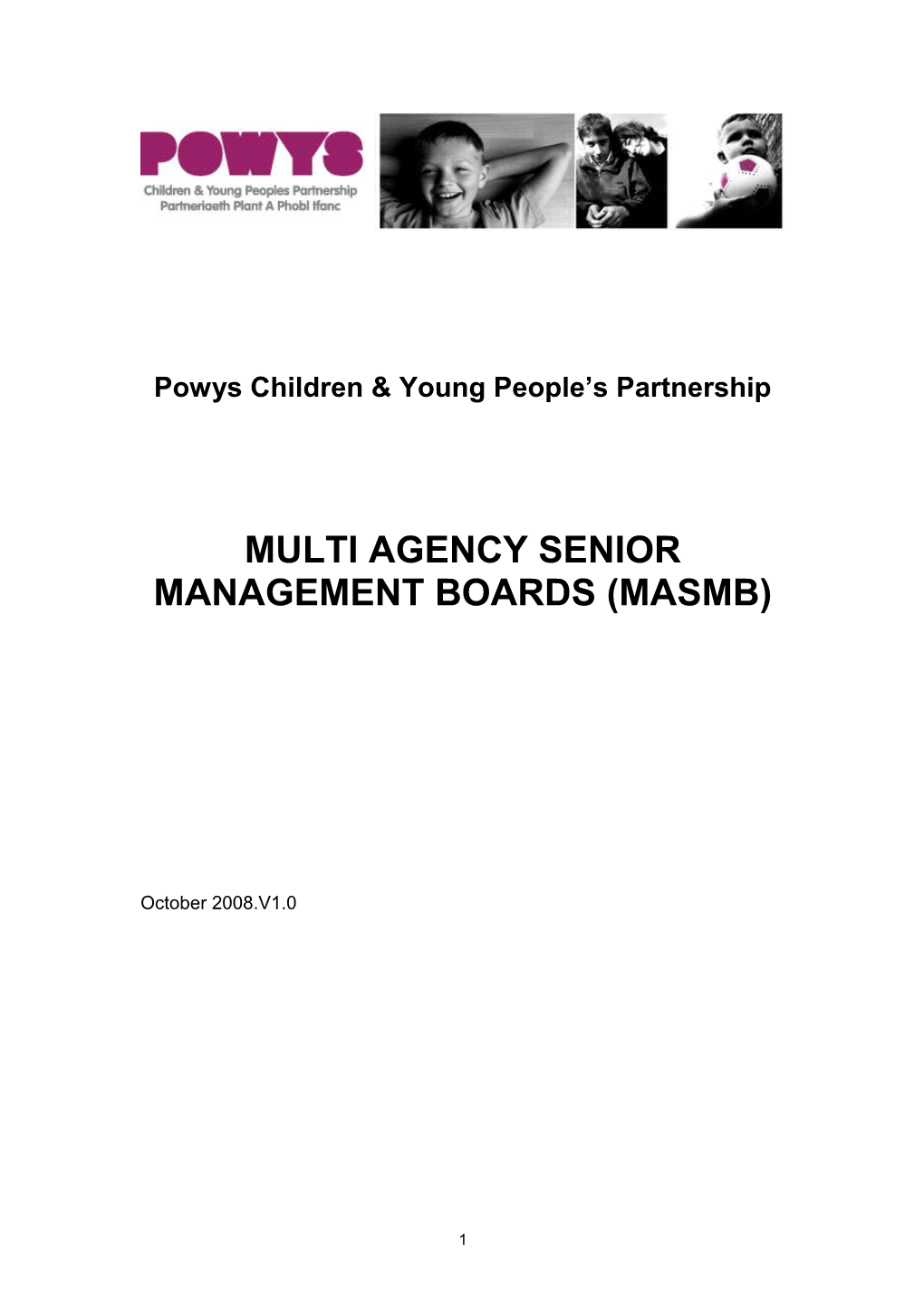 Powys Children & Young People S Partnership