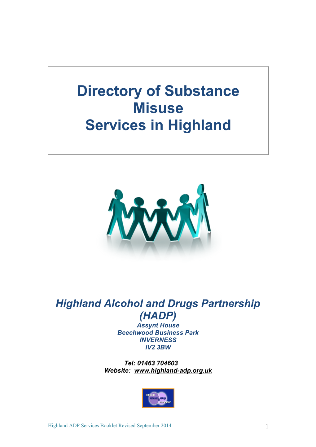 Highland Alcohol and Drugs Partnership (HADP)