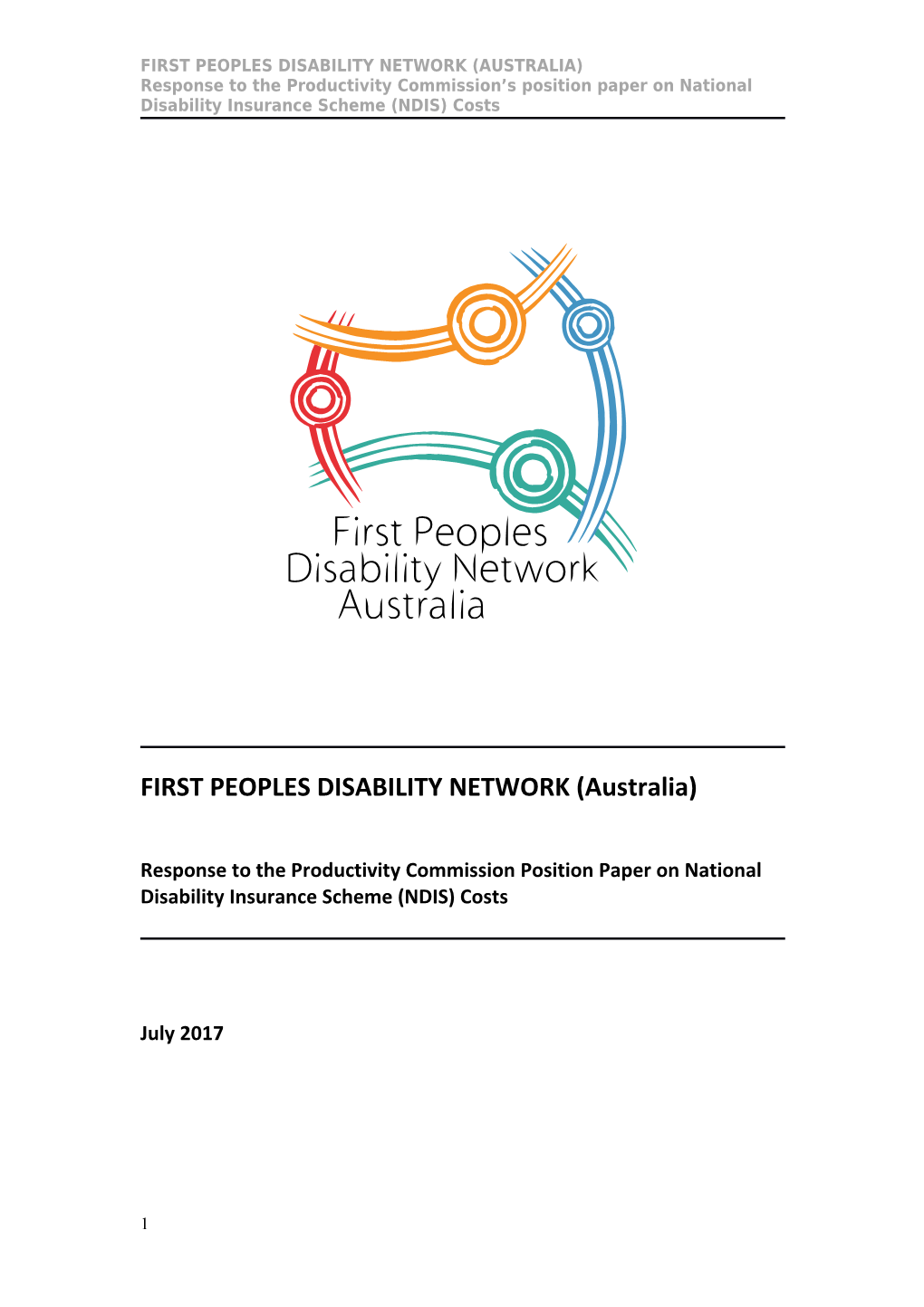 First Peoples Disability Network (Australia)