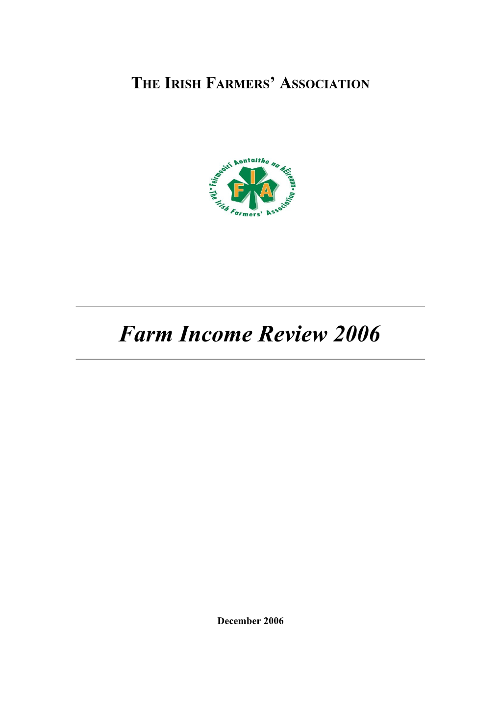 The Irish Farmers Association