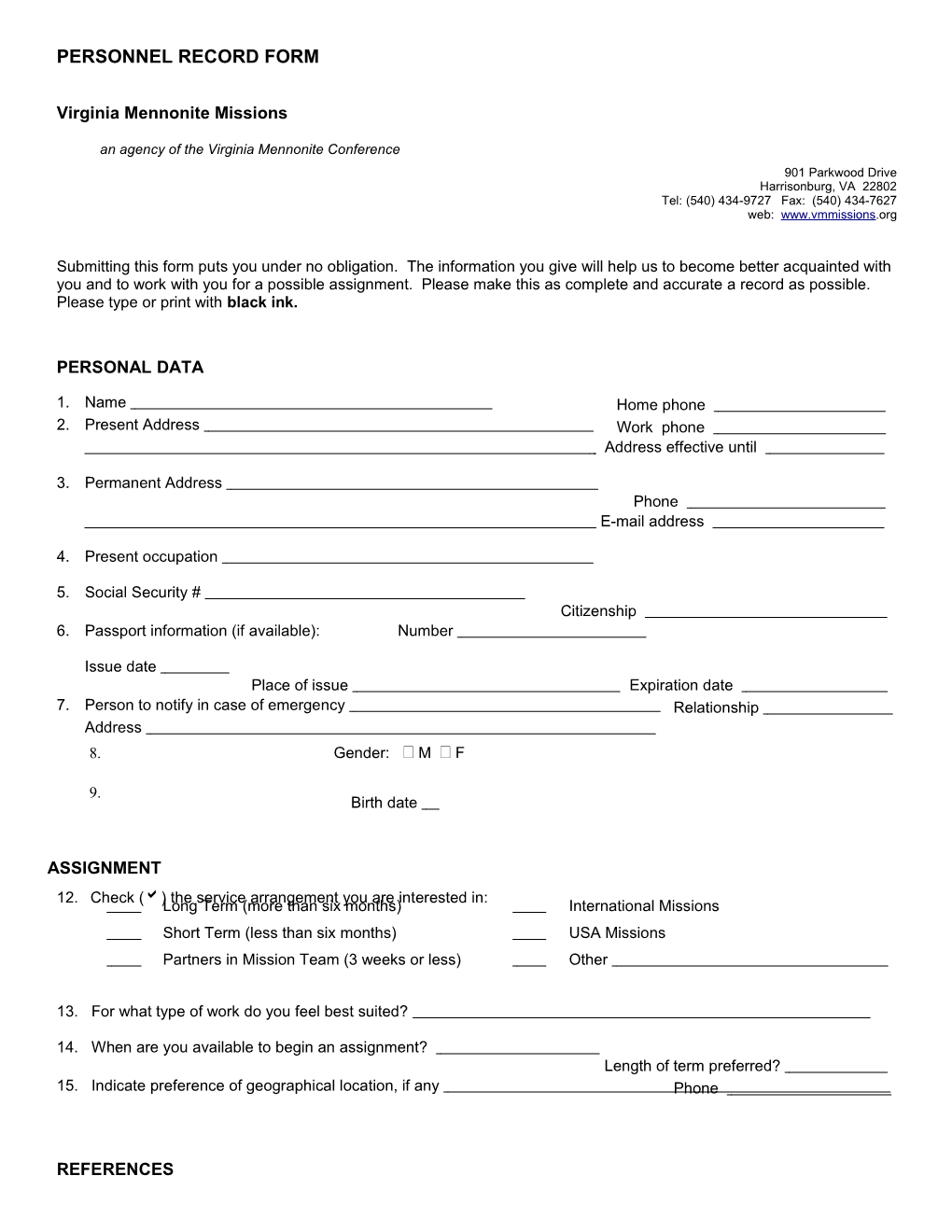 Submitting This Form Puts You Under Noobligation. the Information You Give Will Help Us