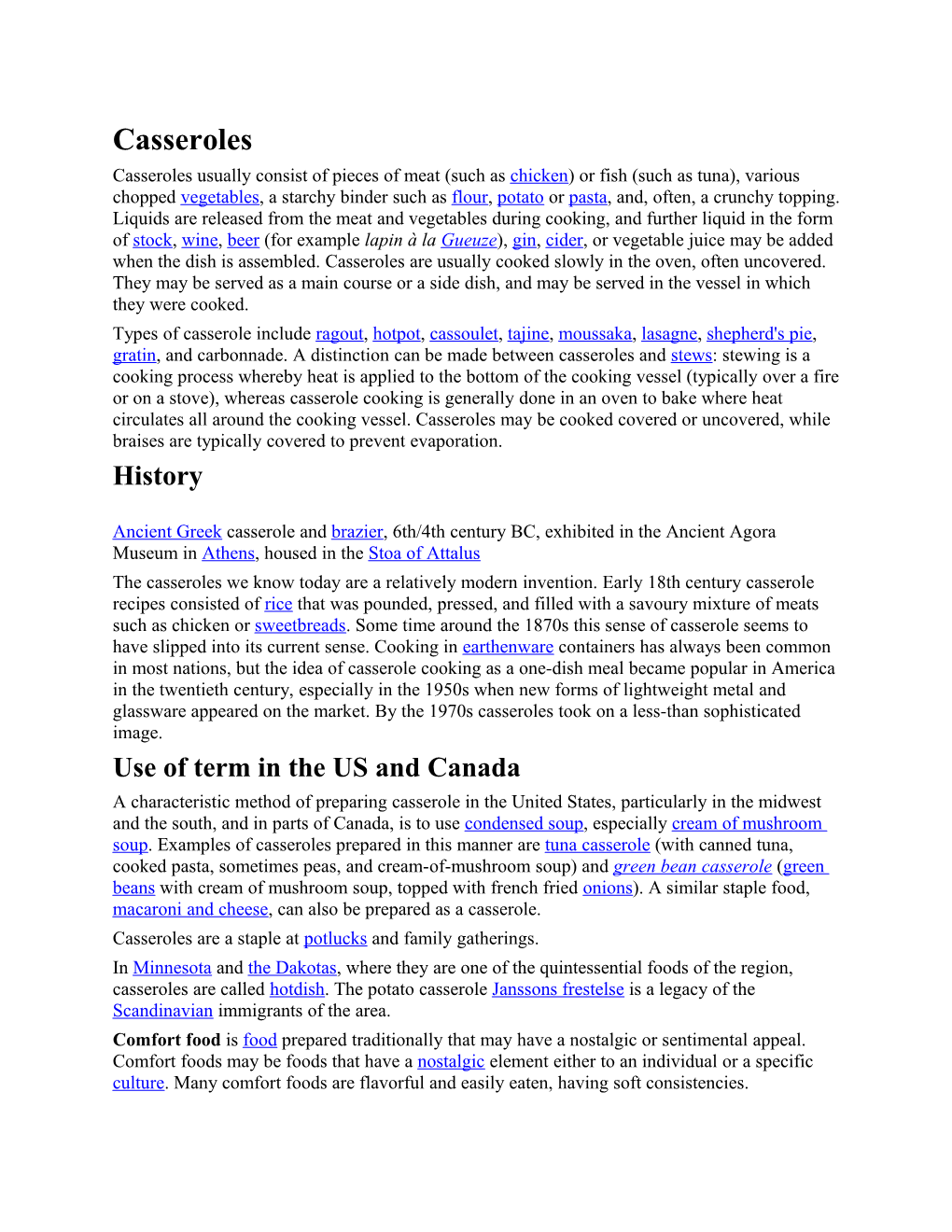 Use of Term in the US and Canada