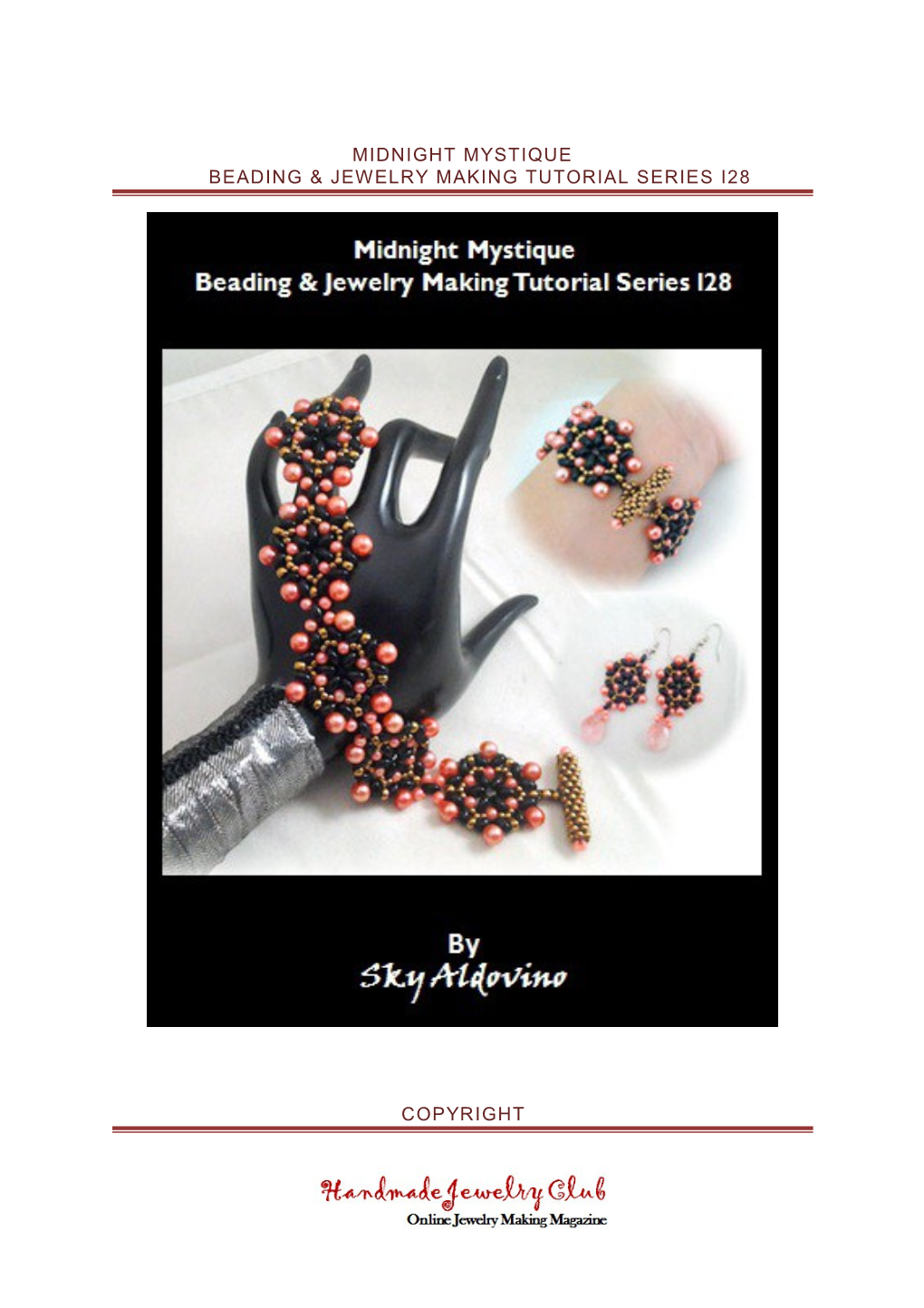 Midnight Mystiquebeading& Jewelry Making Tutorial Series I28