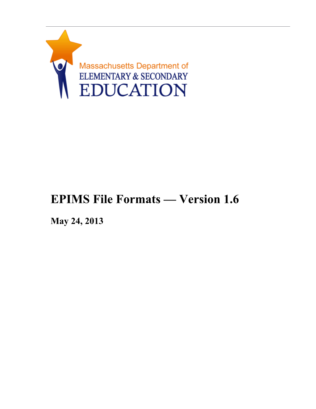 EPIMS File Formats