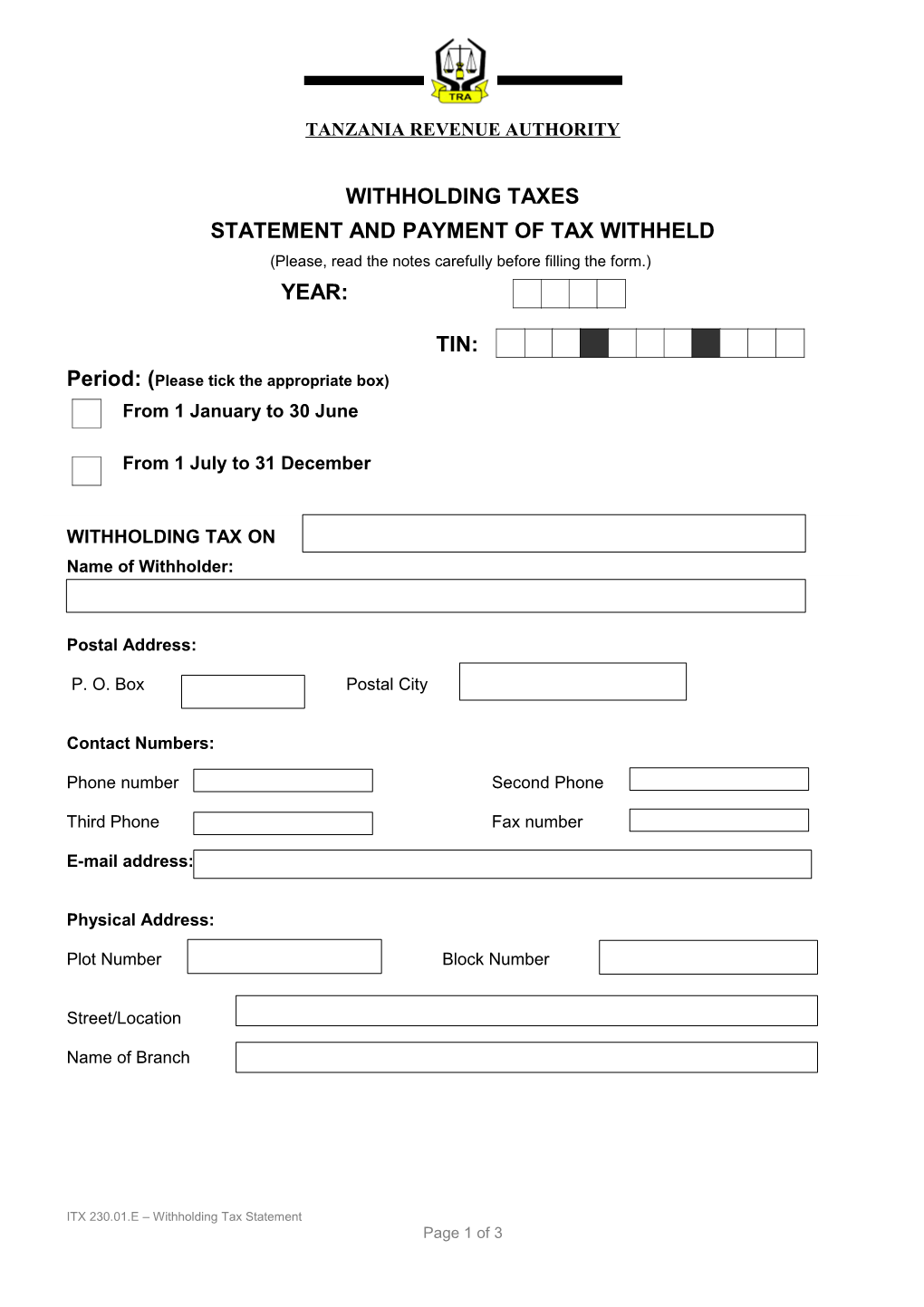 Tanzania Revenue Authority