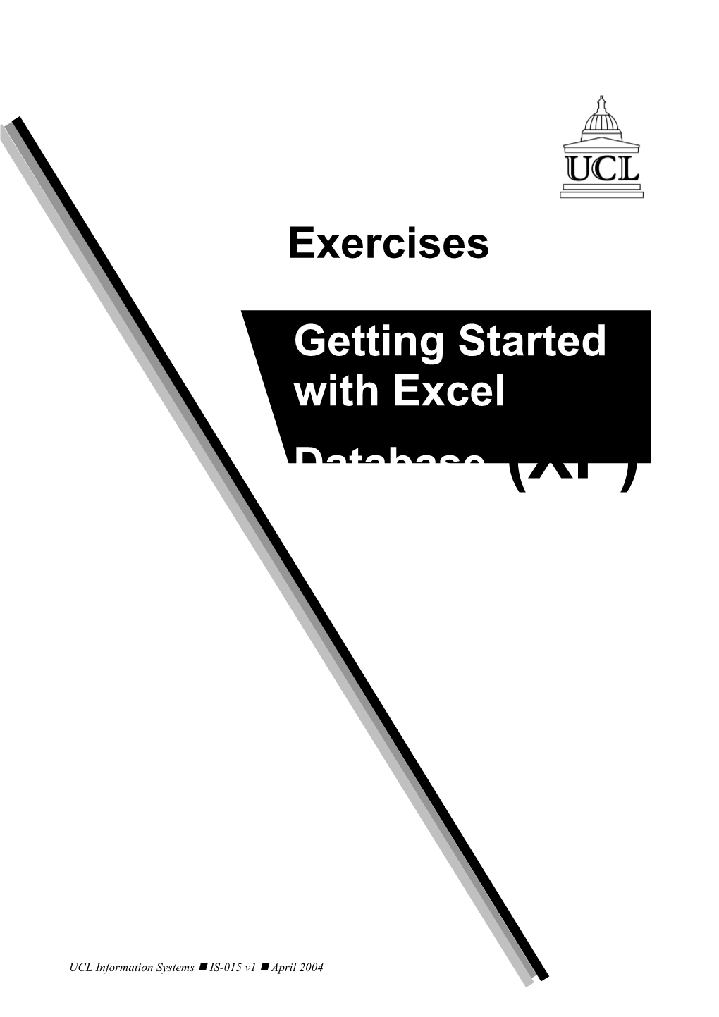 Getting Started with Excel - Exercises