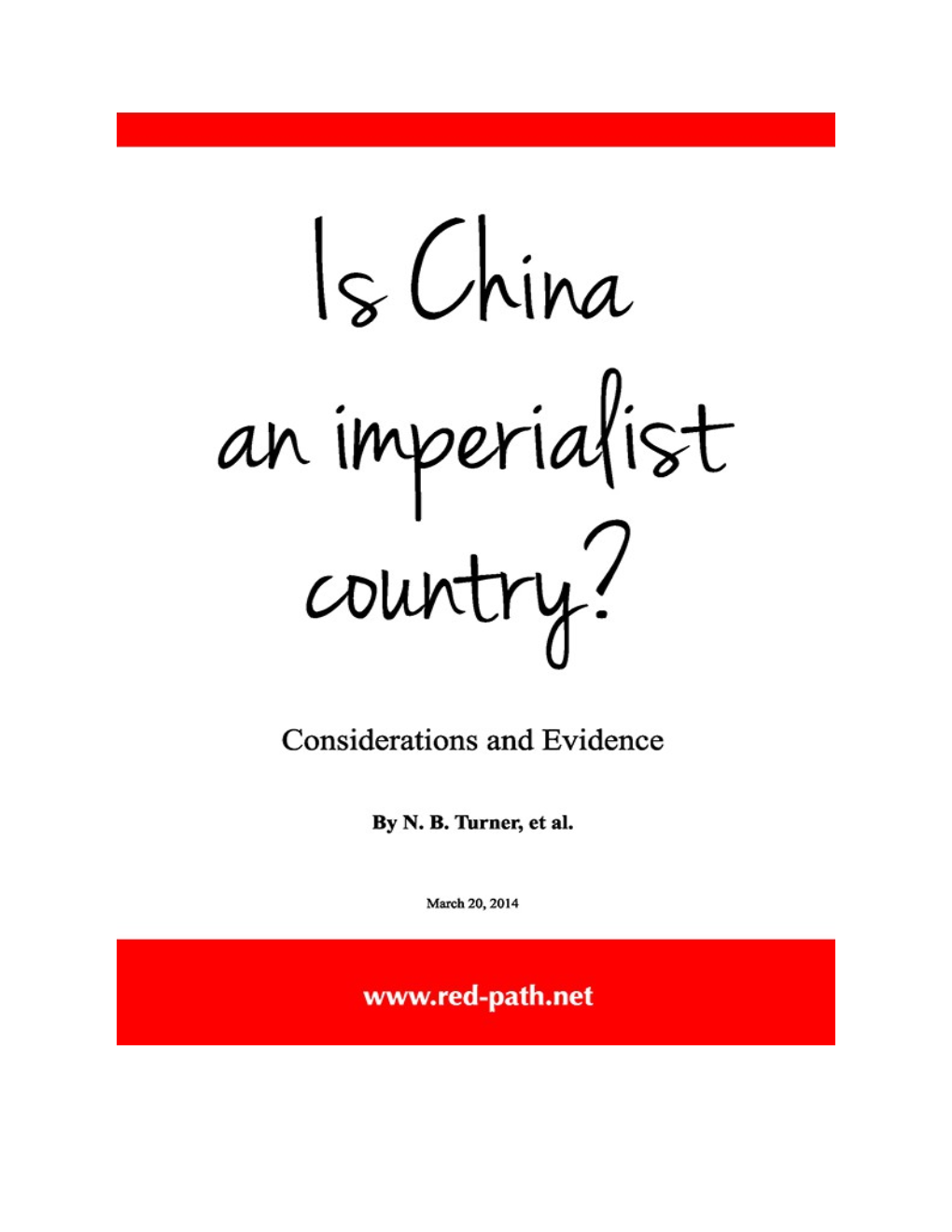 Is China an Imperialist Country?