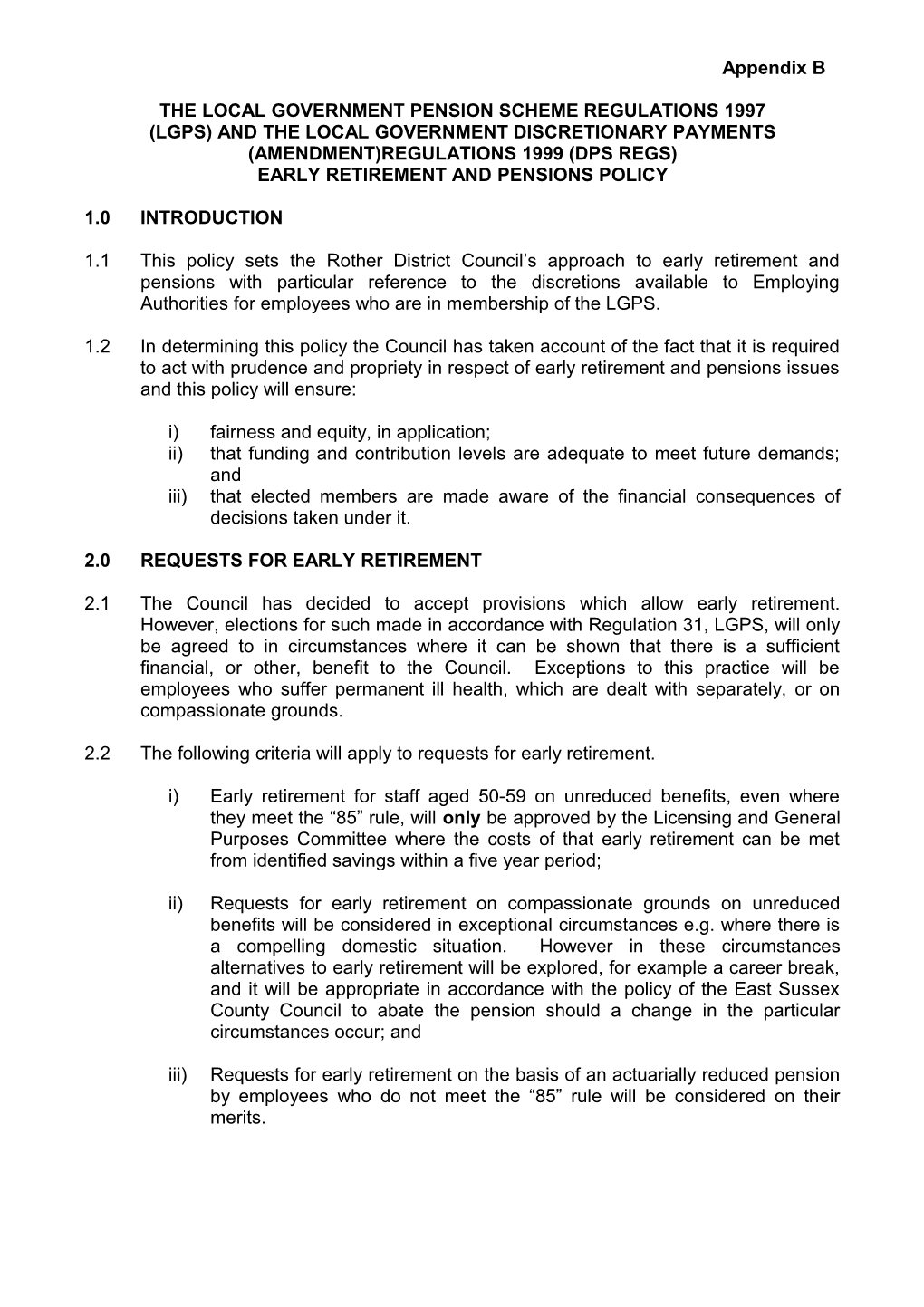 Thelocal Government Pension Scheme Regulations 1997