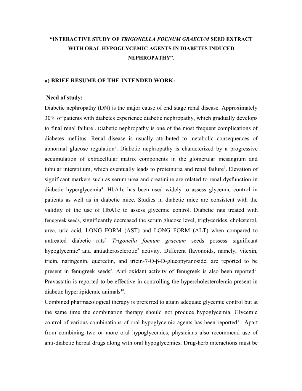 Interactive Study of Trigonella Foenum Graecum Seed Extract with Oral Hypoglycemic Agents