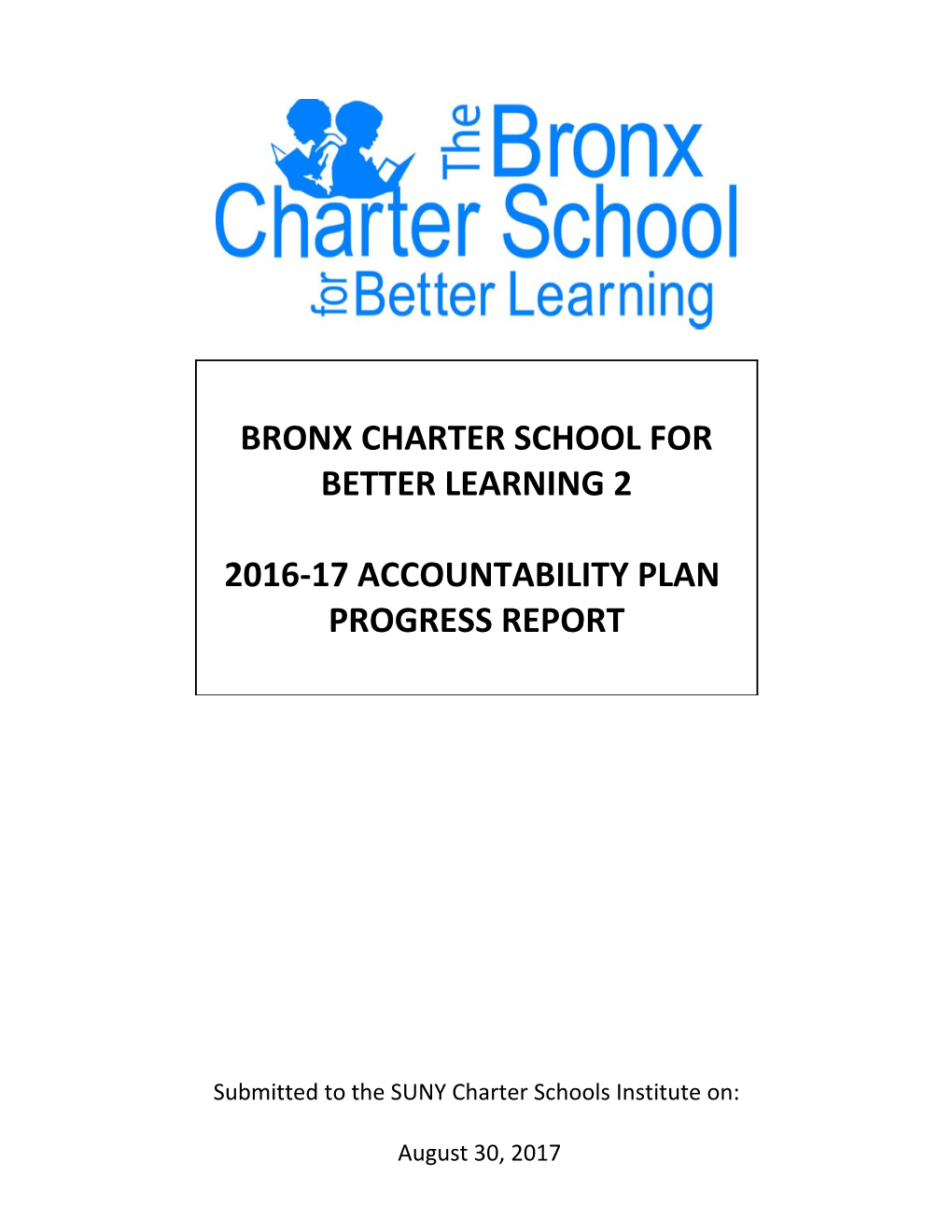 Accountability Plan Progress Report Template