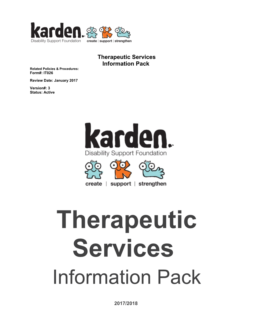 Therapeutic Services