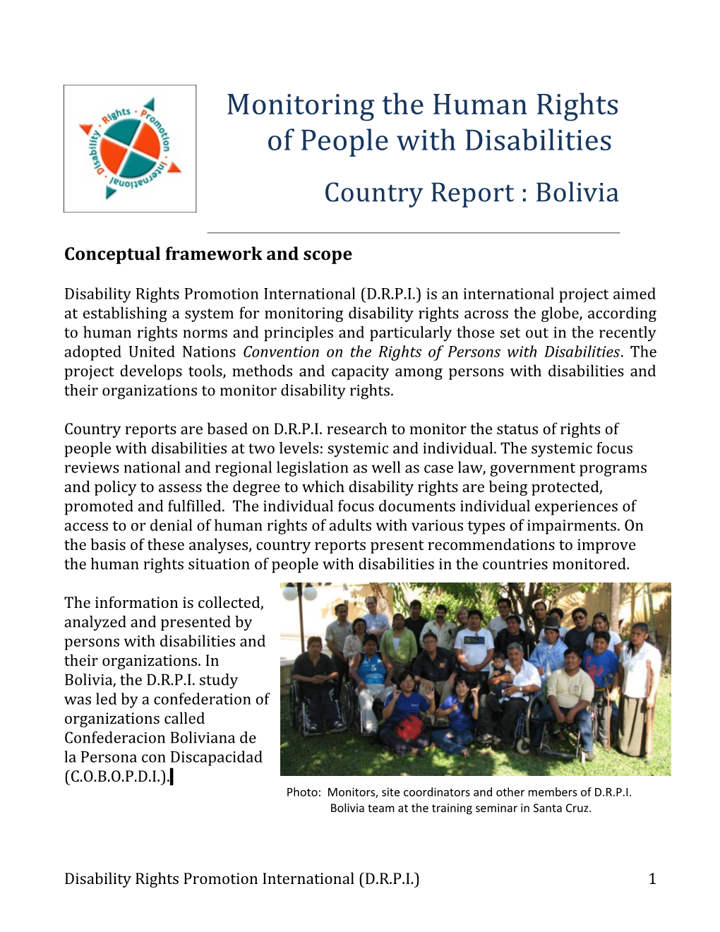 Disability Rights Promotion International