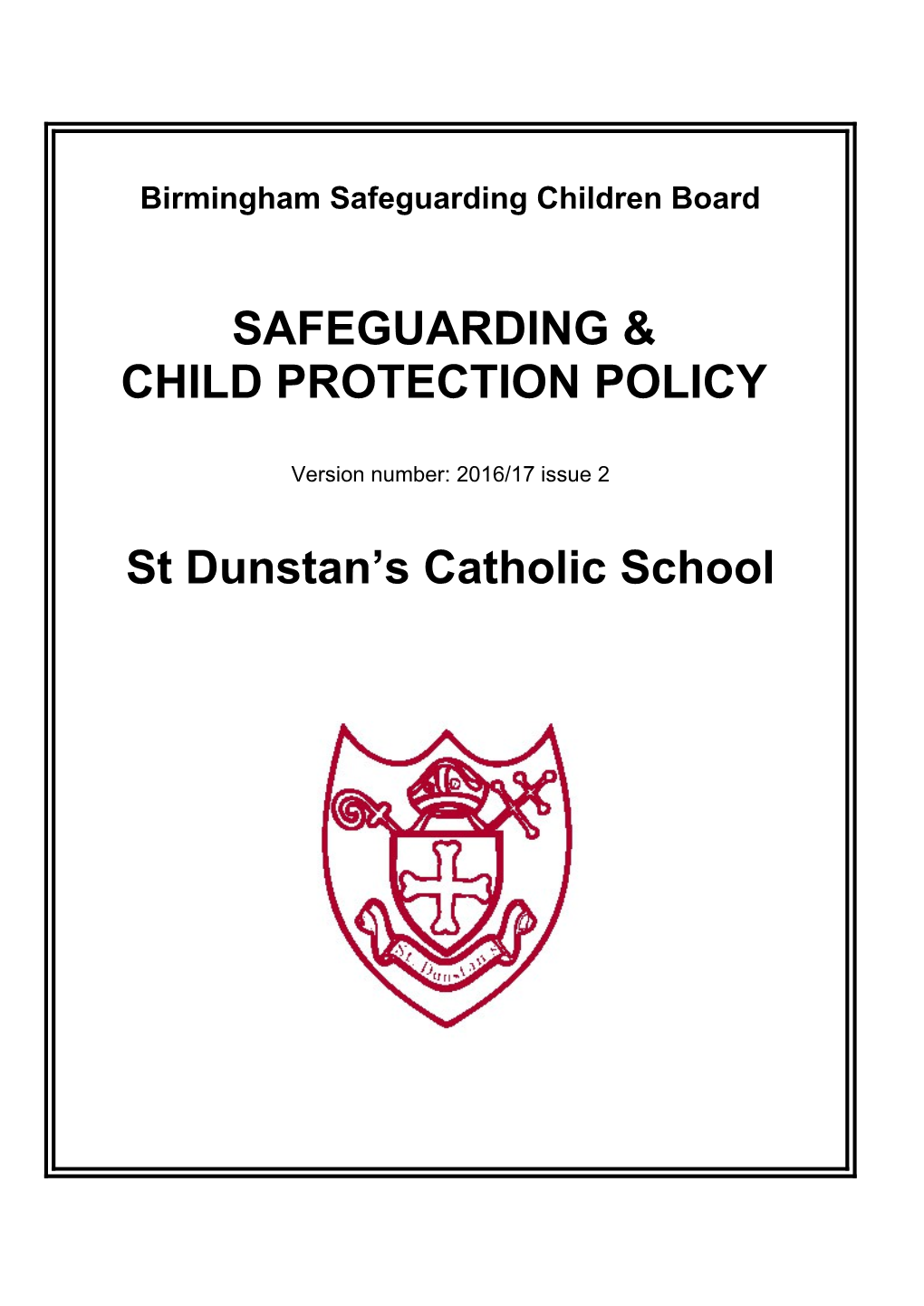 Safeguarding and Child Protection Policy for Schools and Education Services