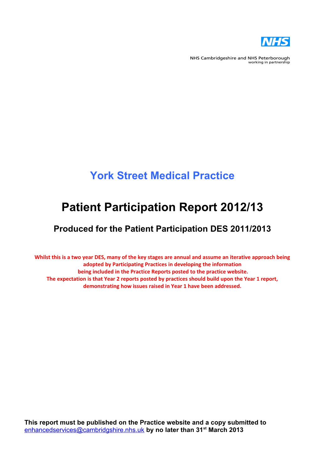 York Street Medical Practice